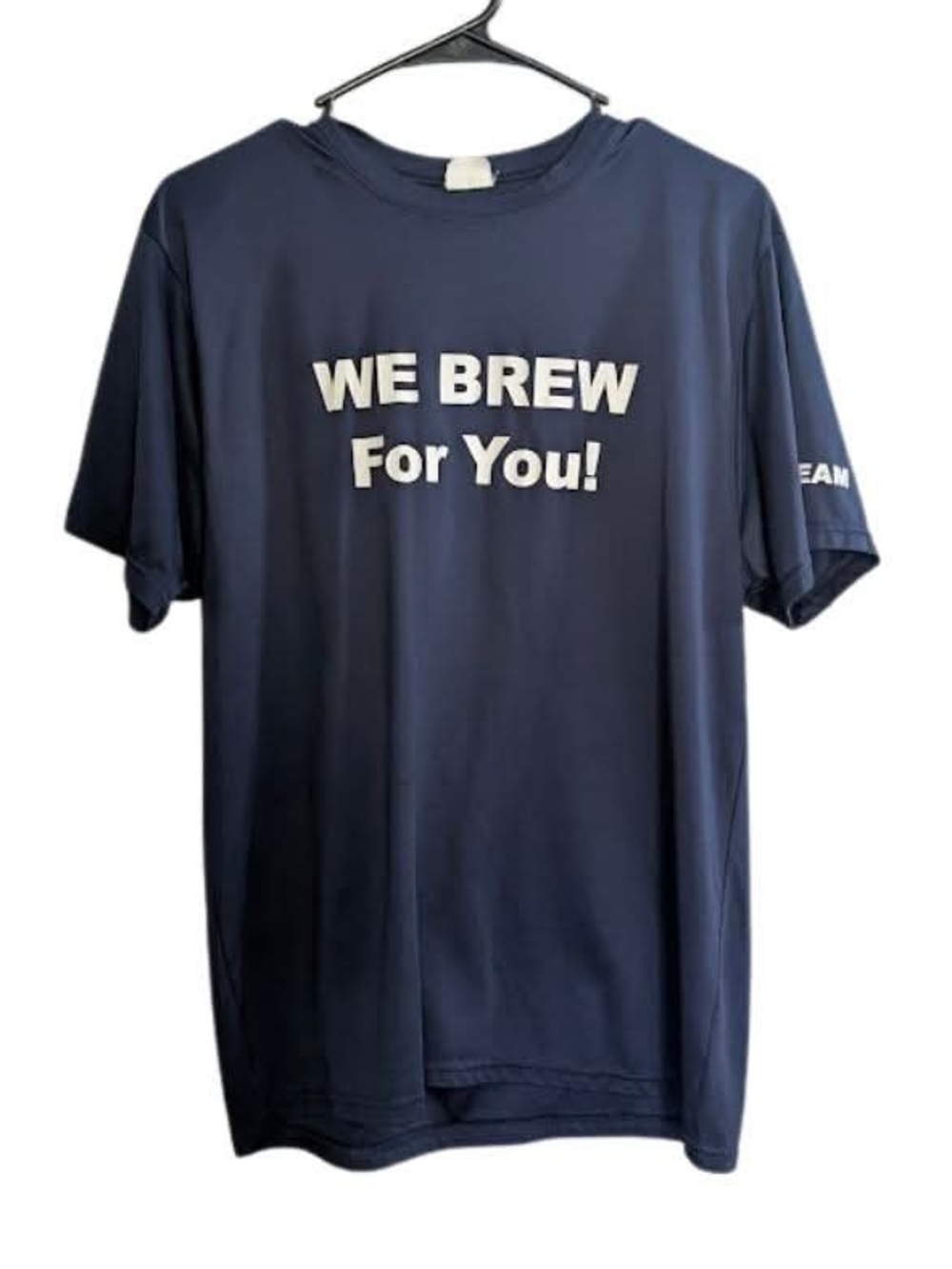 Augusta Sportswear Navy Blue "WE BREW For You!" Short Sleeve Tee